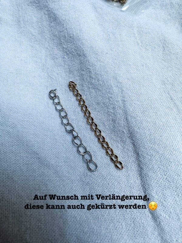 Perlenarmband 18 Karat Gold – Bild 4