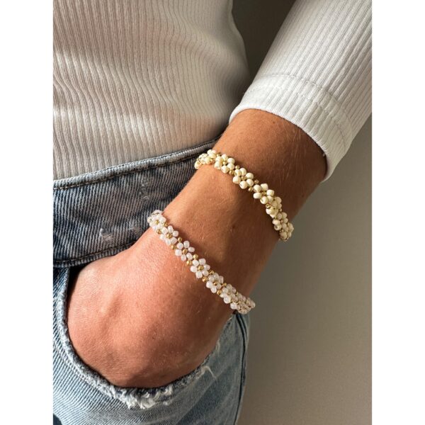 Perlenarmband 18 Karat Gold