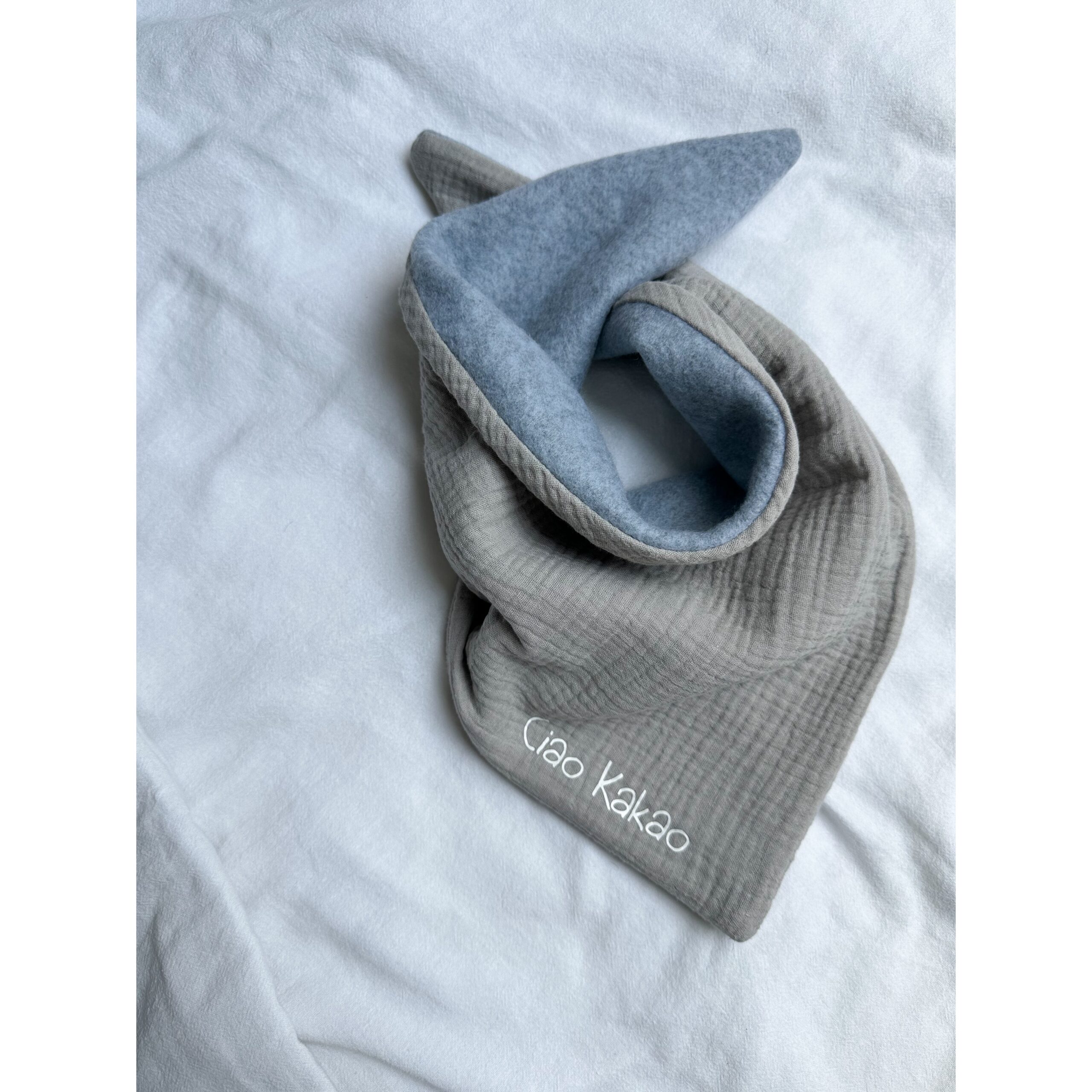 Musselin-Fleece Schal ca. 0,5-3 Jahre